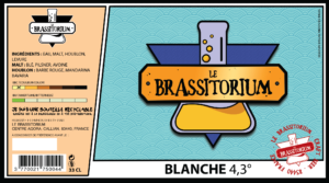 Etiquette Brassitorium Blanche